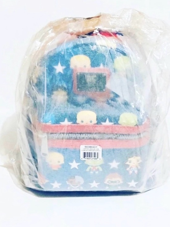 justice mini mini backpacks Rocksax Metallica Backpack From school days to sleepovers Loungefly Justice League Chibi Print